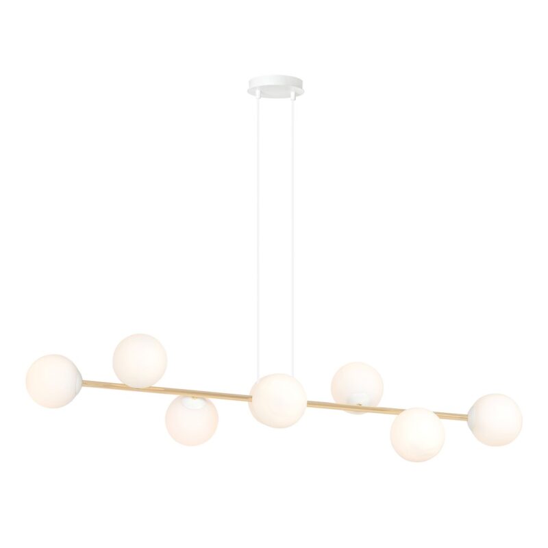 Gravita 8 Wh Gold Pendant Lamp Image 4