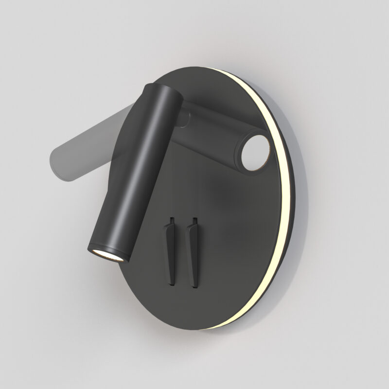 Ios 176, Black, Aluminum, Wall luminaire (Sconce) Image 7