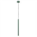 Janiero LED Pendant Lamp, 4.2w, Green Thin Tube, 3000k, 10cm Width