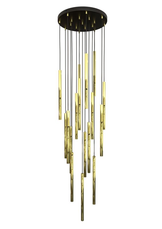 Kelthorn 17 Premium Gold Pendant Lamp