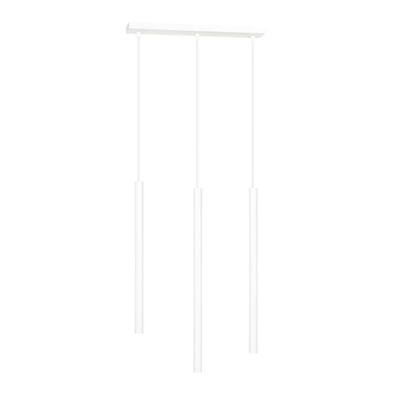 Kelthorn 3 White Pendant Lamp