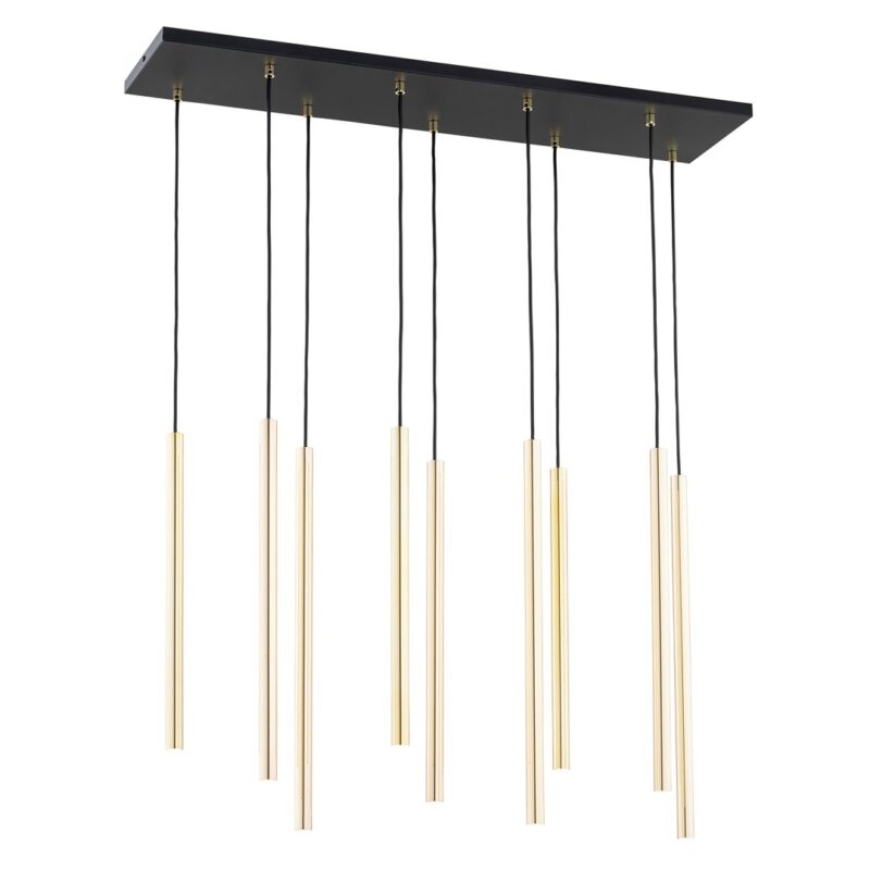 Kelthorn 9 Gold Pendant Lamp