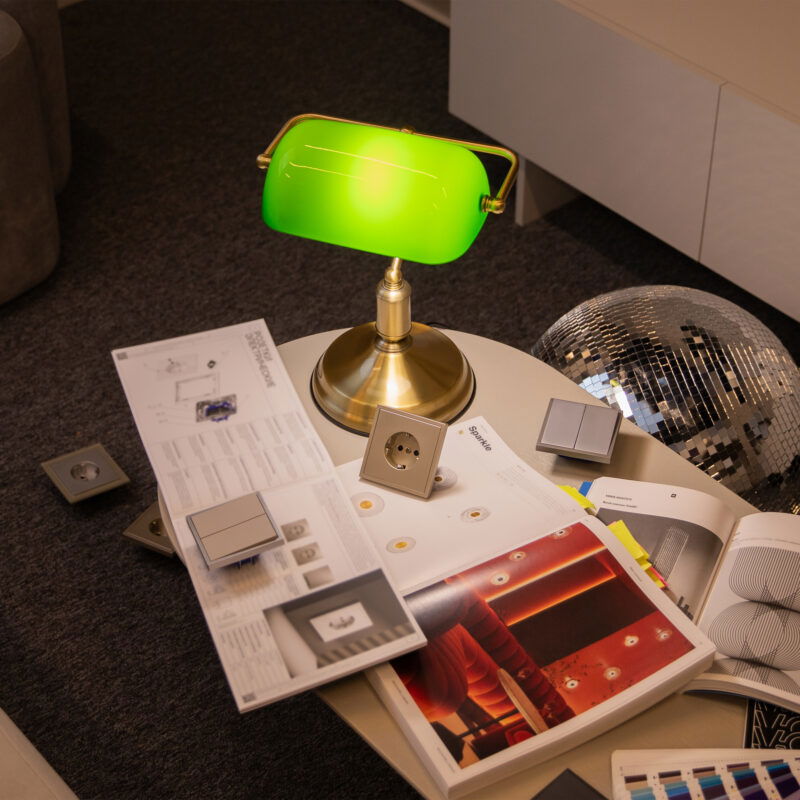 Kiwi Brass Table lamp, Metal Image 2