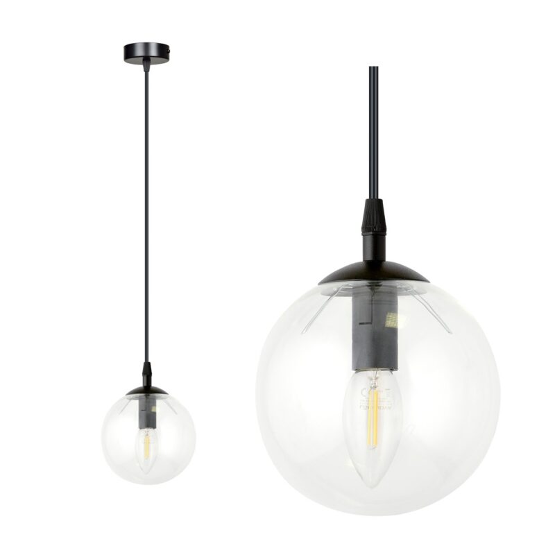 Kosmos 1 Bl Transparent Pendant Lamp Image 2