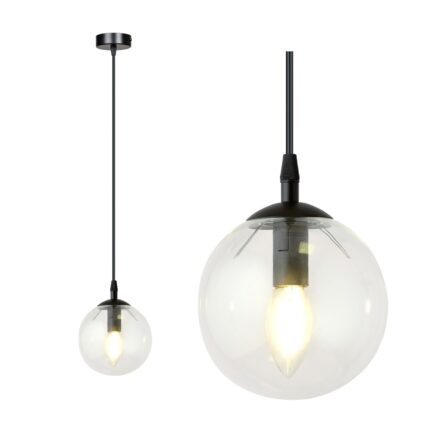 Kosmos 1 Bl Transparent Pendant Lamp