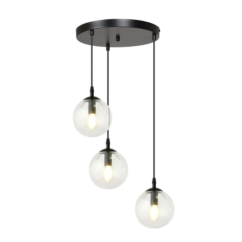Kosmos 3 Bl Premium Transparent Pendant Lamp
