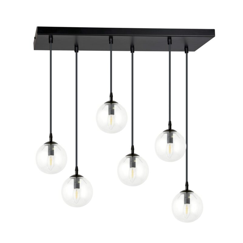 Kosmos 6 Bl Transparent Pendant Lamp Image 2