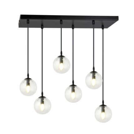 Kosmos 6 Bl Transparent Pendant Lamp