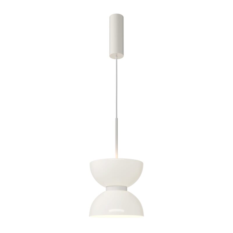 Kyoto White Pendant luminaire , Metal