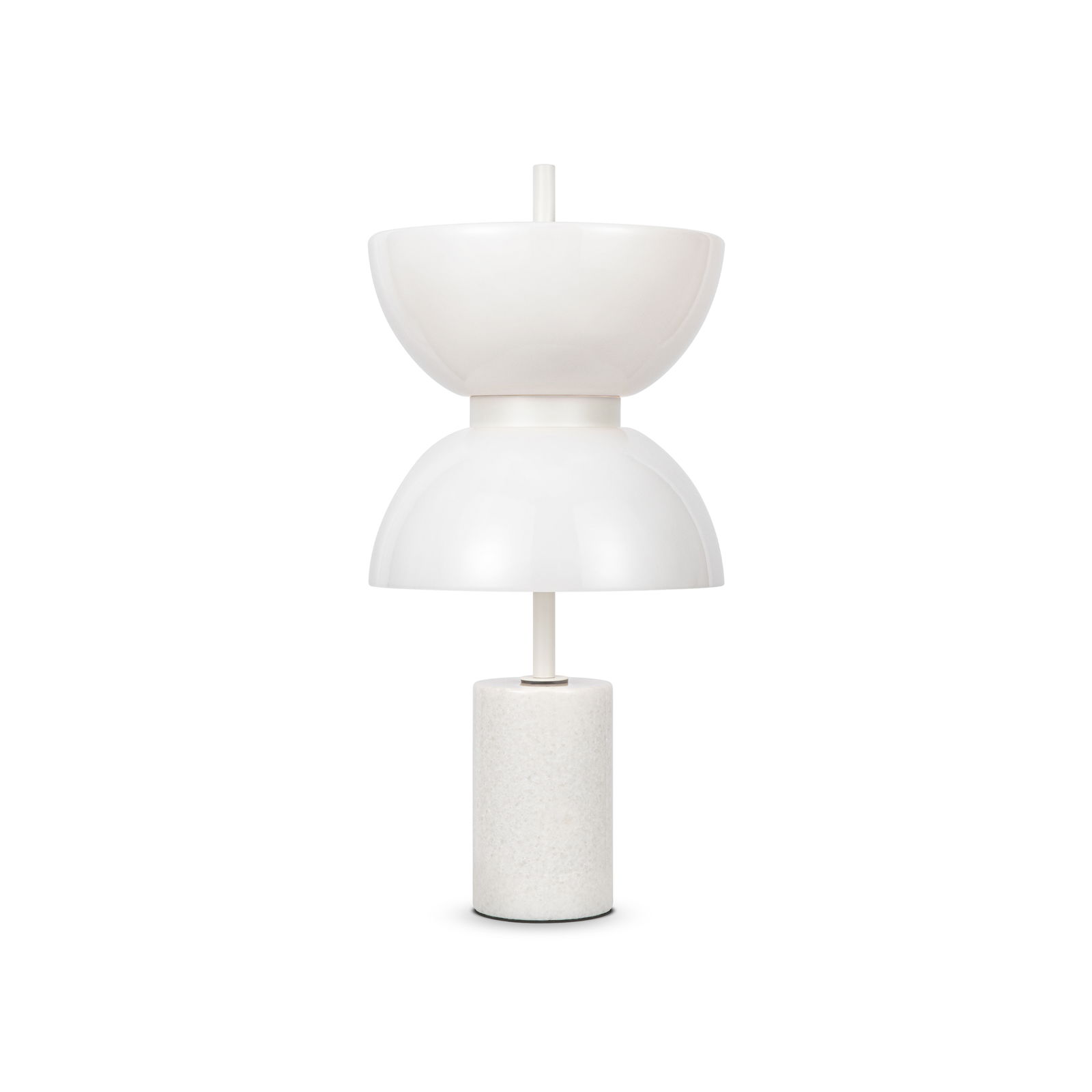 Kyoto White Table lamp, Metal and marble Kyoto White Table lamp, Metal and marble