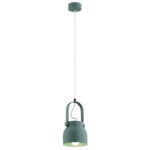 Lagano Small Pendant Lamp, Green, 1 Light, 14cm