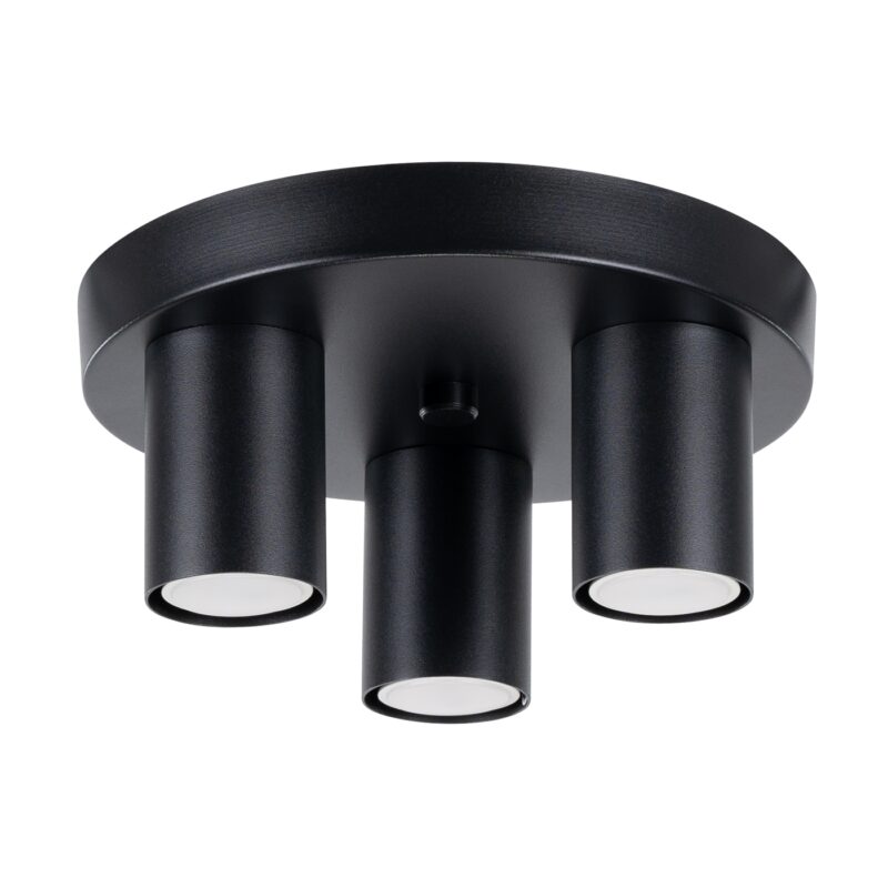 Lagos Ceiling lamp 3P black