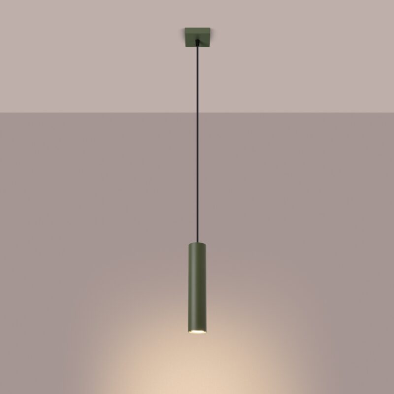 Lagos Pendant lamp 1 olive green Image 3