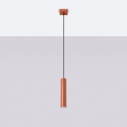 Lagos Pendant lamp 1 red ochre Image 2