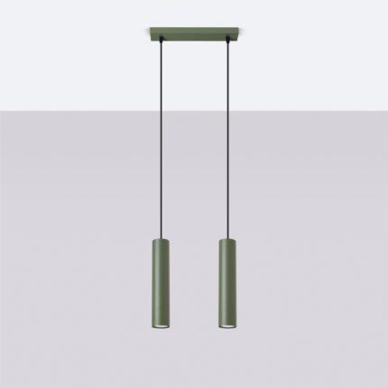 Lagos Pendant lamp 2 olive green Image 2