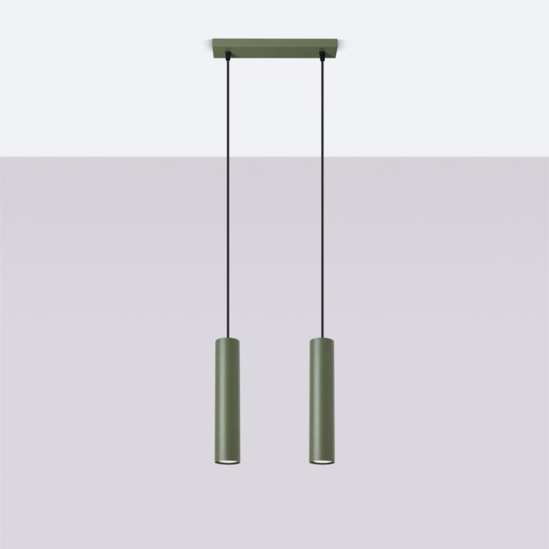Lagos Pendant lamp 2 olive green Image 2