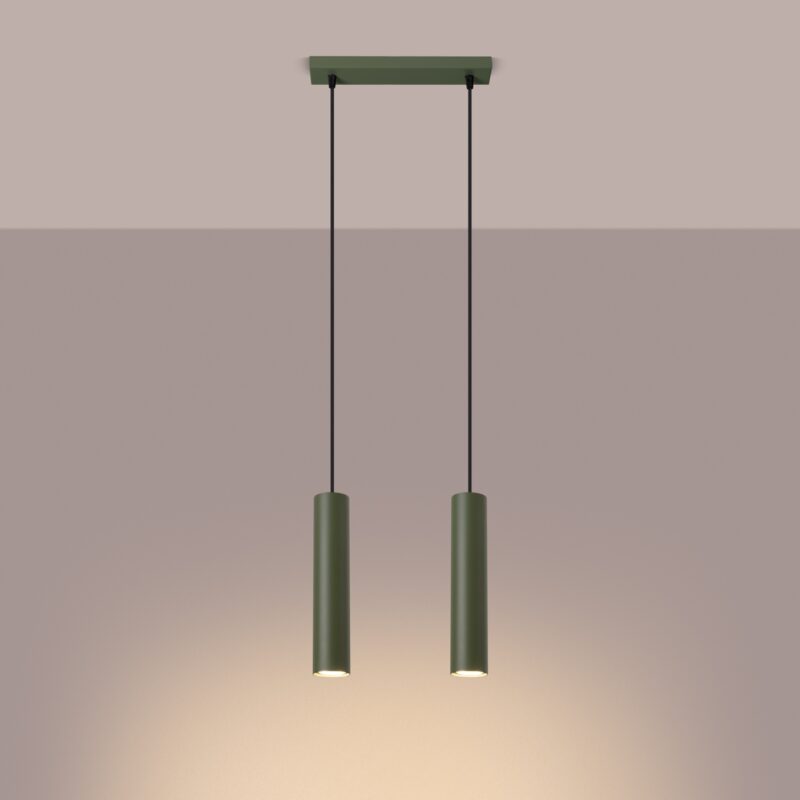 Lagos Pendant lamp 2 olive green Image 3