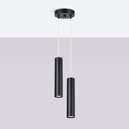Lagos Pendant lamp 2P black Image 3