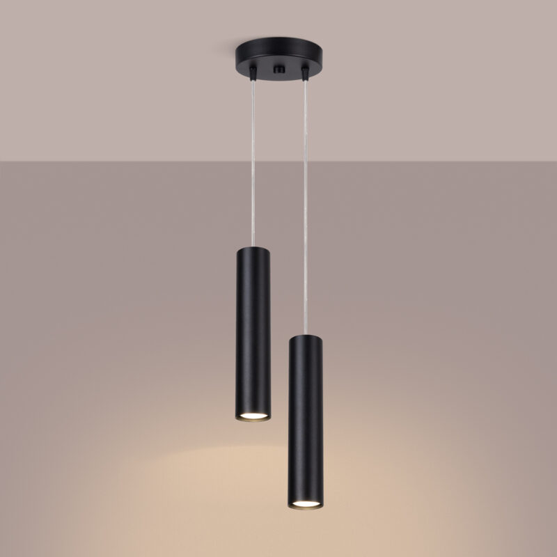 Lagos Pendant lamp 2P black Image 4