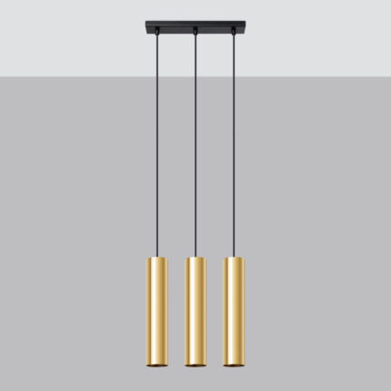 Lagos Pendant lamp 3 polished gold Image 2