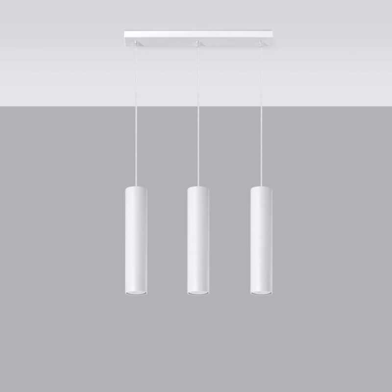 Lagos Pendant lamp 3L white Image 2