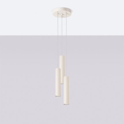 Lagos Pendant lamp 3P beige Image 2