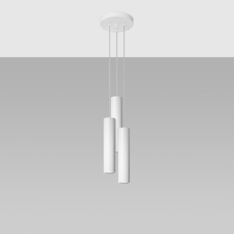 Lagos Pendant lamp 3P white Image 2