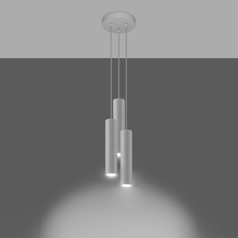 Lagos Pendant lamp 3P white Image 3