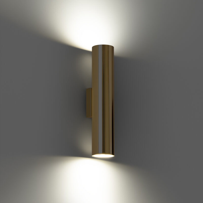 Lagos Wall lamp 2 polished gold Image 3