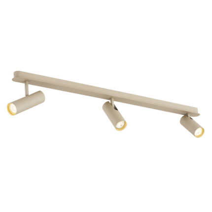 Lensa 3-Way Adjustable Spotlight, Taupe, Ral 1019
