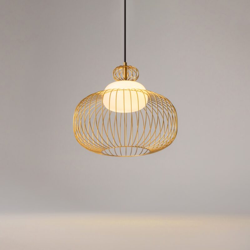 Levitation Brass Pendant luminaire , Metal Image 10
