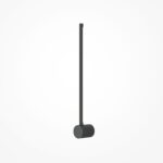 Light Stick Single LED Wall Lamp, Black Metal, 3000k, 7W, 60cm Height