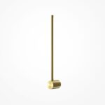 Light Stick Single LED Wall Light, Brass Metal, 3000k, 7W, 60cm Height