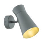 Lori Sage Wall Spotlight, Adjustable Shade, 1 Light, 10cm Width