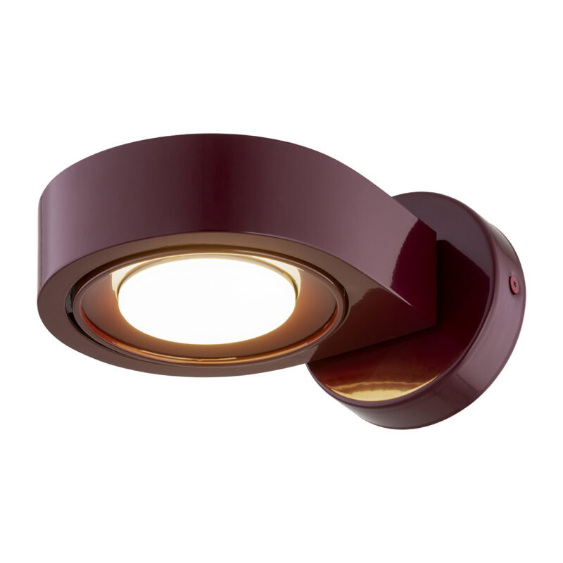 Lutis Wall Lamp 1-Light, Lacquered Steel