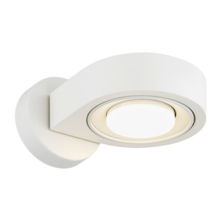 Lutis Wall Lamp 1-Light, Lacquered Steel