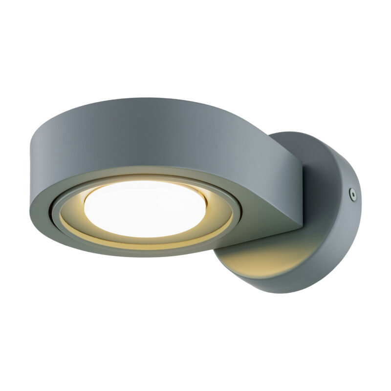 Lutis Wall Lamp 1-Light, Lacquered Steel
