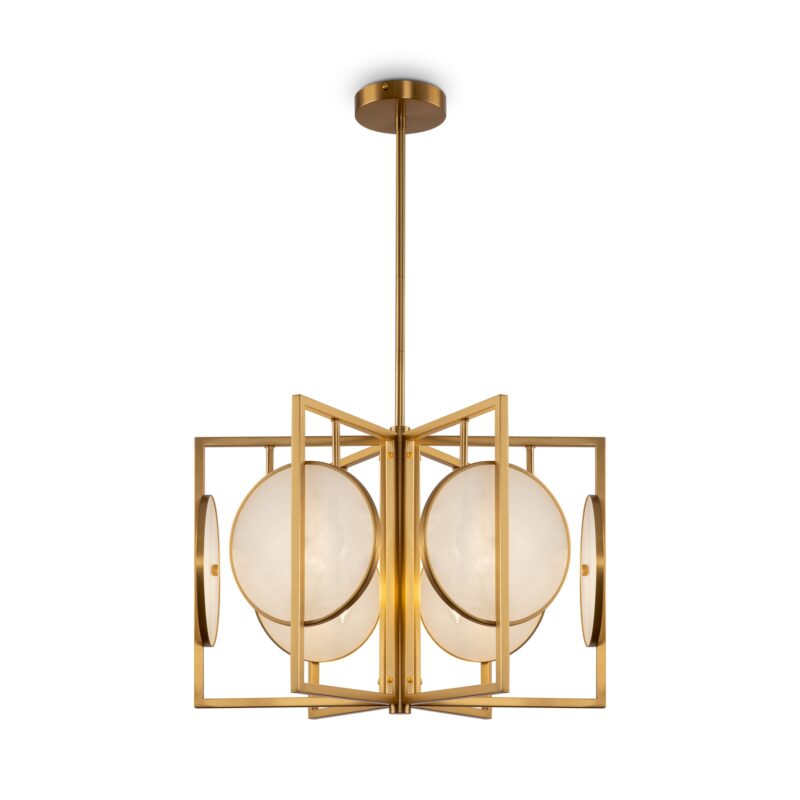 Marmo Brass Pendant luminaire , Metal