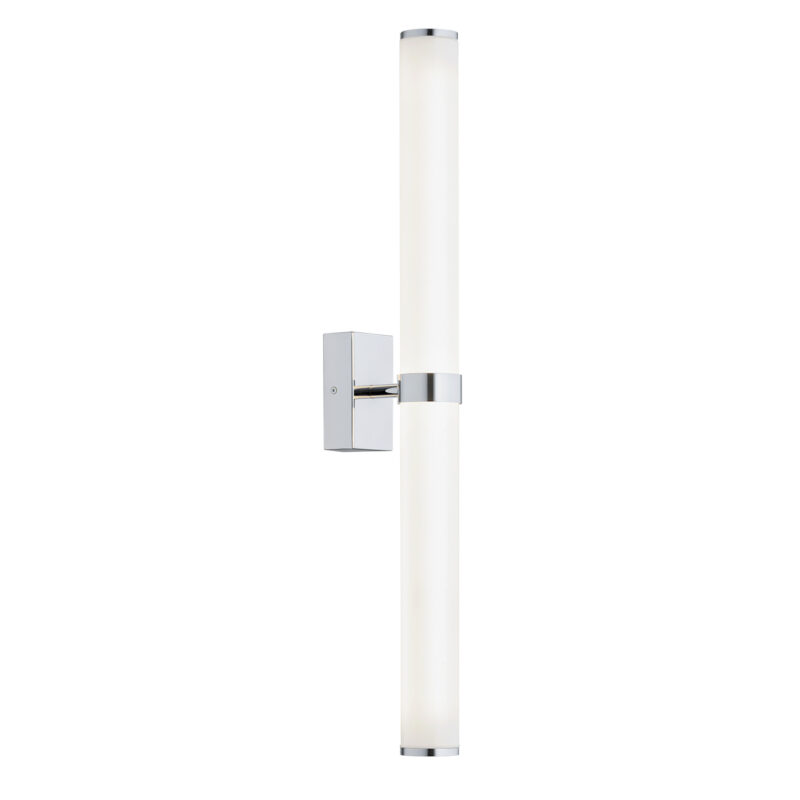Matuvi Led Wall Lamp, Glass, Chrome-Plated Steel