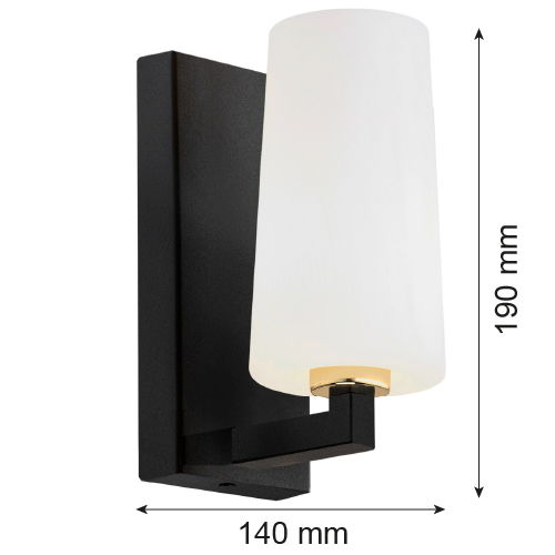 Melot Plus Sconce/Wall Lamp 1 Light Image 2