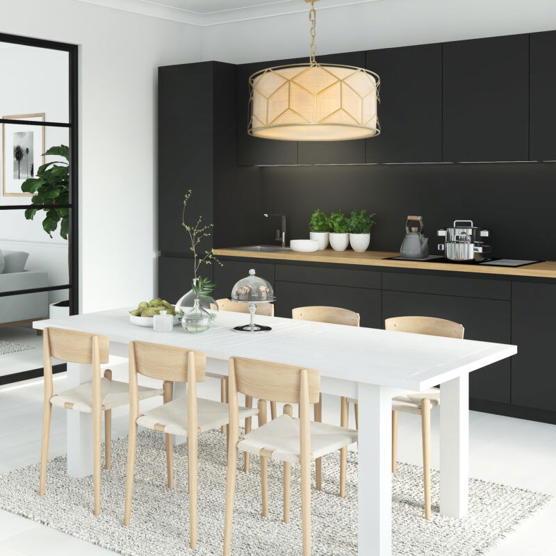 Messina Gold Pendant luminaire , Metal Image 2