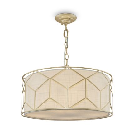 Messina Gold Pendant luminaire , Metal Image 3
