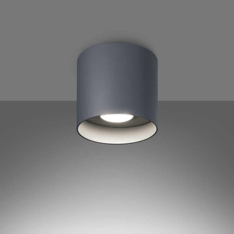 Mika Ceiling lamp grey Image 3