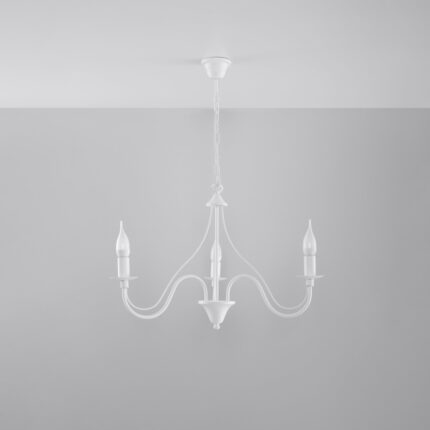 Minerwa Chandelier 3 white Image 2