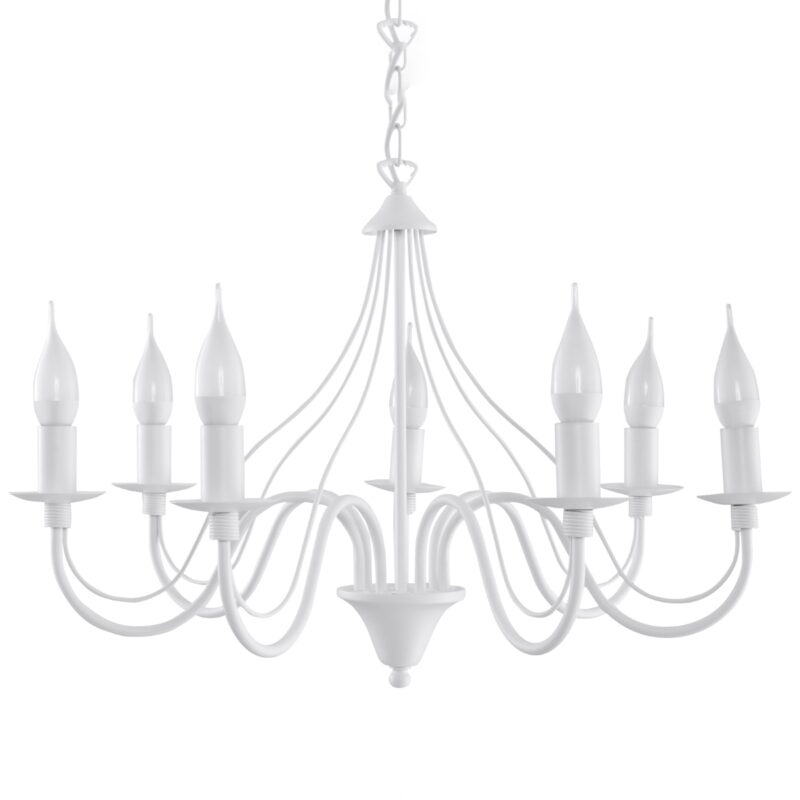 Minerwa Chandelier 7 white