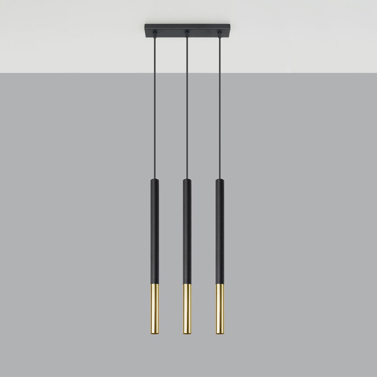 Mozaica Pendant lamp 3L black/golden Image 2 Mozaica Pendant lamp 3L black/golden Image 2