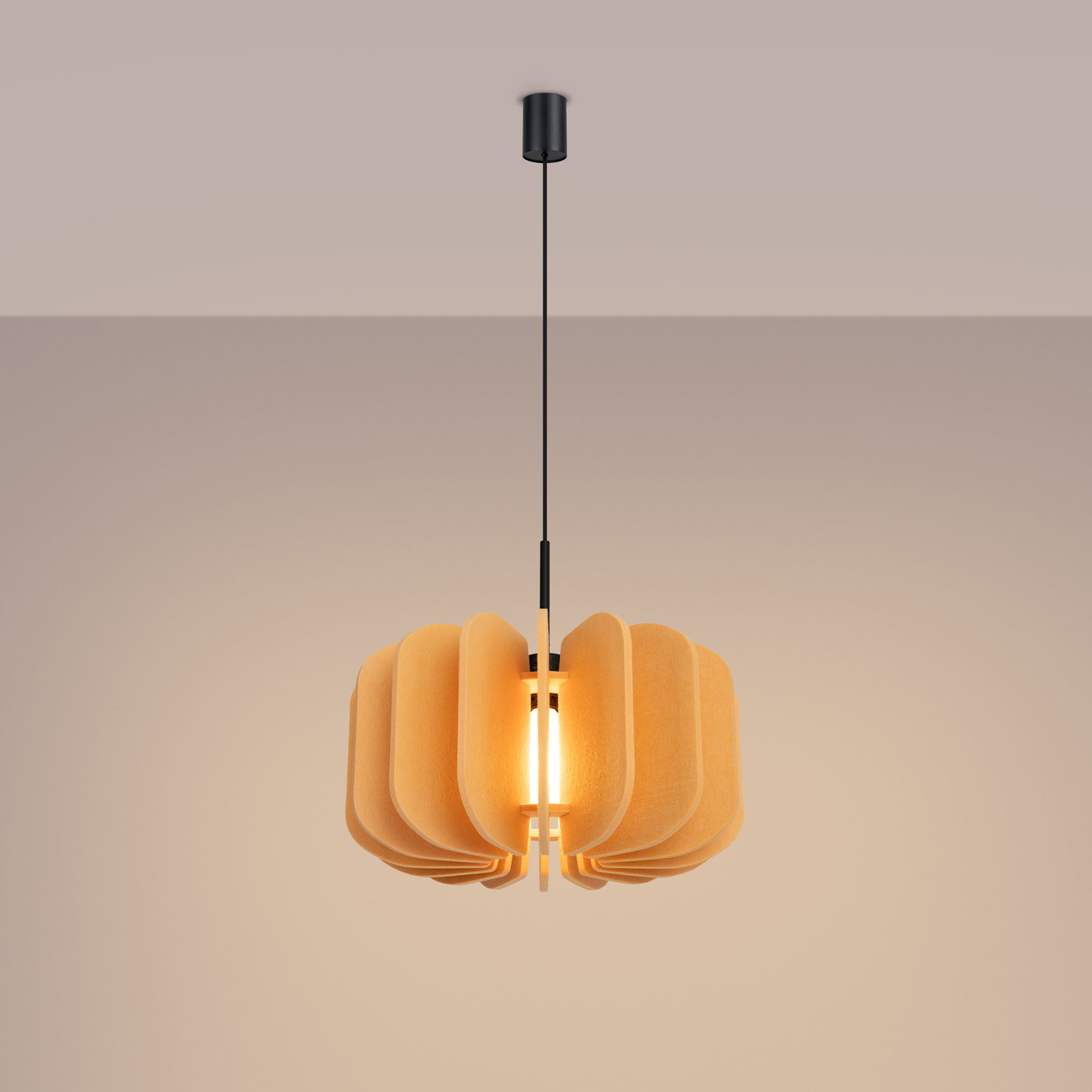 Mula Pendant lamp 45 yellow Image 4 Mula Pendant lamp 45 yellow Image 4