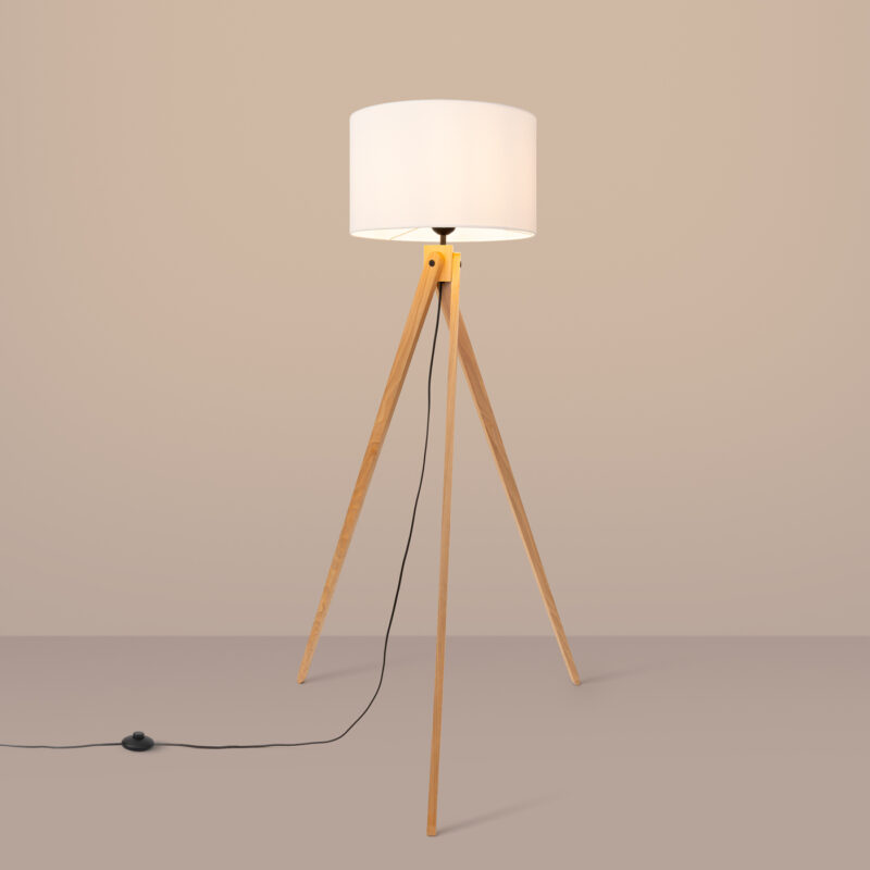Natt Floor lamp white Image 4