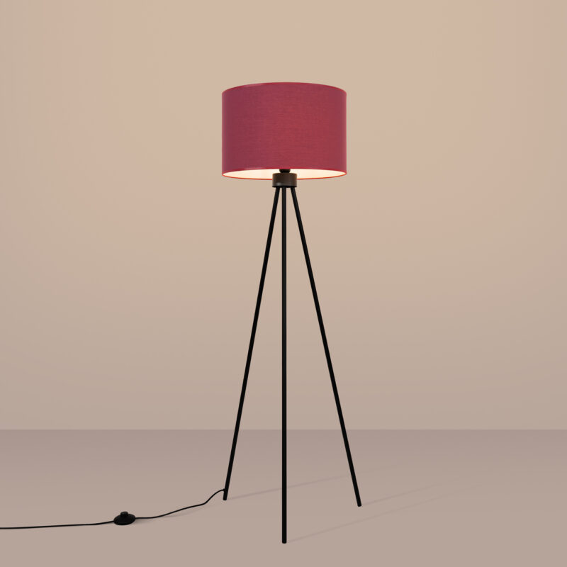 Nevia Floor lamp burgundy Image 4