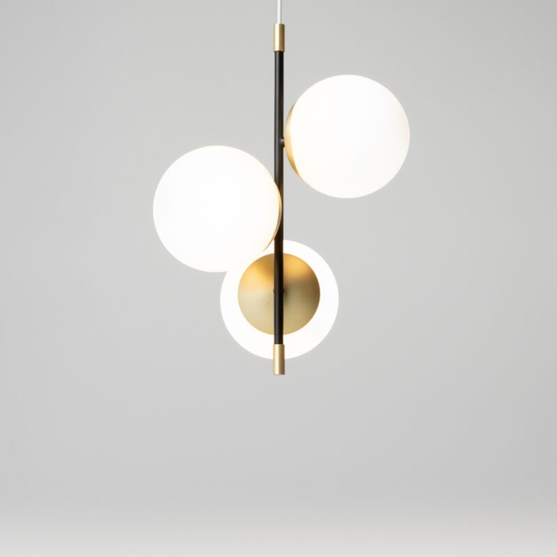 Nostalgia Black and gold Pendant luminaire , Metal Image 9